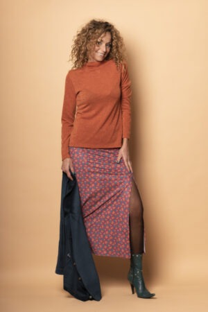 MOD 91 SKIRT BELLE SUÈDE