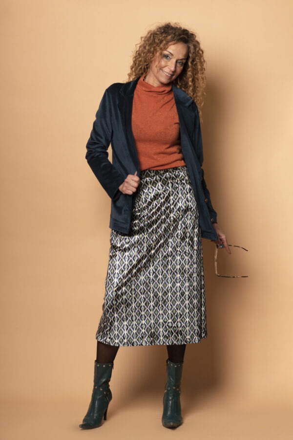 MOD 90 SKIRT DIAMANT VELVET - Imagen 3
