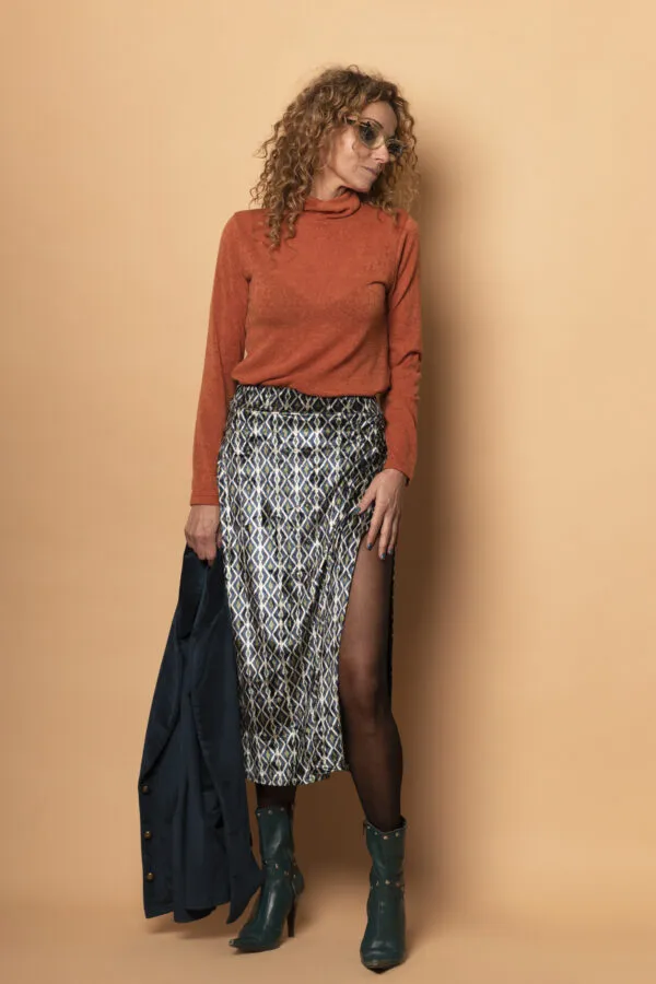 MOD 90 SKIRT DIAMANT VELVET - Imagen 2