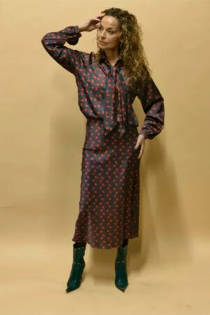MOD 57 BLOUSE BELLE SATIN