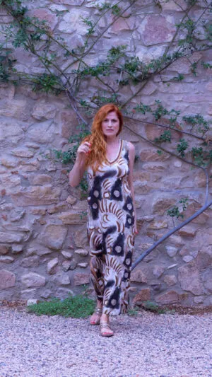 MOD 107 LONG DRESS TOSCANA