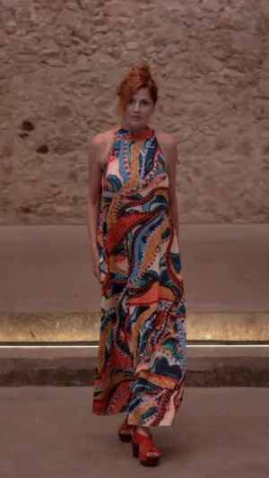 MOD 45B LONG DRESS MARRAKECH