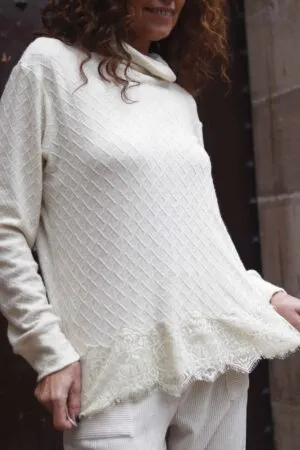 MOD 82 B JERSEY FANTASY LACE